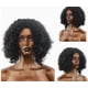 thumbnail image 2 of KAKOWELY Peluca rizada para fiesta, peluca afro rizada para mujer, cabello corto y rizado para mascarada, cómoda para eventos de disfraces y cosplay, fácil de usar., 2 of 4