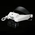thumbnail image 4 of AMONIDA Helmet Magnifier, Head Band Magnifier Jewelry Helmet Magnifier, For Home Use Wacth Repair Watchmakers Busniess Use, 4 of 8