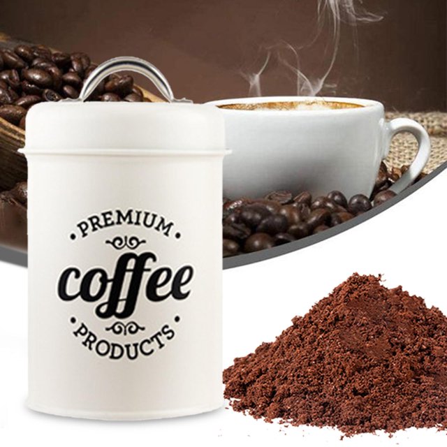 Contenedor de almacenamiento de alimentos Soledad Organizador de té y café Blanco