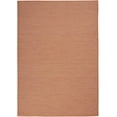 thumbnail image 3 of Nourison Positano Indoor/Outdoor Modern Solid Terracotta 4' x 6' Area Rug, 3 of 10