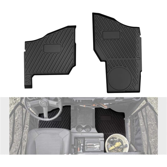 A & UTV PRO Front Floor Mats 2018-2023 Polaris Ranger XP 1000 Crew