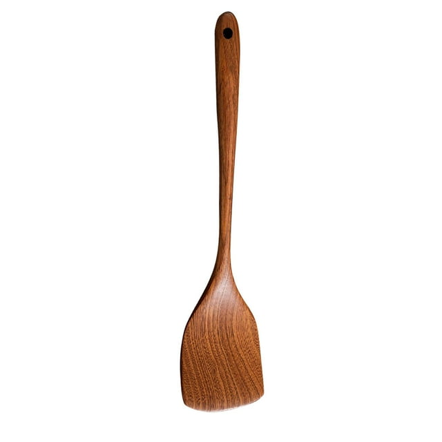 Cuchara de cocina, utensilios de cocina, espátula ranurada para sopa, herramientas de madera de teca, cuchara para sopa, herramienta de cocina,