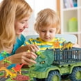 thumbnail image 5 of JBeeCtrl Dinosaur Truck Toy Triceratops Transporter Boys and Girls Capture Dinosaur Playset Suitable For Boys And Girls Over 3 Years Old, 5 of 7