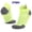 Fluorescent Green, variant on 3 Pairs Coolmax Combed Cotton Ankle Socks Men Women, Quick Dry Anti-Slip Anti-Odor Cushioned Socks for Running Cycling Basketball Football Gym Tennis Badminton