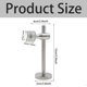thumbnail image 1 of Adjustable Handrail Bracket -stainless Steel Wall Brackets For Hallways, Polished Stainless Steel For Wall Mounting Handrail Base, Antique Handrail, H, 1 of 3