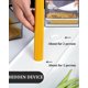 thumbnail image 4 of Plastic Pasta Storage, Airtight Spaghetti Jar, Pasta Containers with Lids, Durable and Stackable Food Storage Containers, 3 Pcs Clear Canisters for Pa, 4 of 5