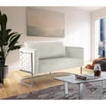 thumbnail image 2 of Meridian Furniture Casa Cream Velvet Upholstereded Loveseat, 2 of 10