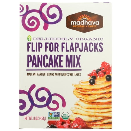 Madhava Flip For Flop Organic Pancake Mix, 16 oz