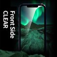 thumbnail image 4 of Allytech iPhone 12 Pro Max Case Anti-peeping, Build-in Tempered Glass Screen Protector Privacy Magnetic Absorption Full Protection Cover Case for iPhone 12 Pro Max 6.7-inch, Royalblue, 4 of 10