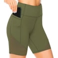 thumbnail image 1 of Pantalones cortos deportivos leggins de mujer pantalones cortos de ciclismo, opacos y con bolsillos y leggings de cintura alta para entrenamiento deportivo de verano gimnasio yoga fitness yoga Xemadio LRWJ642-18, 1 of 6