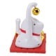 thumbnail image 1 of Gato de la Suerte Solar ANGGREK Decoración de Mesa de Plástico con Campana 11cm, 1 of 8