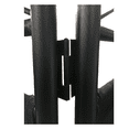 thumbnail image 4 of Legacy Decor Room Dividers Modern 6 Panels Privacy Screen Home Office Removable Fabric Metal Black, 4 of 6