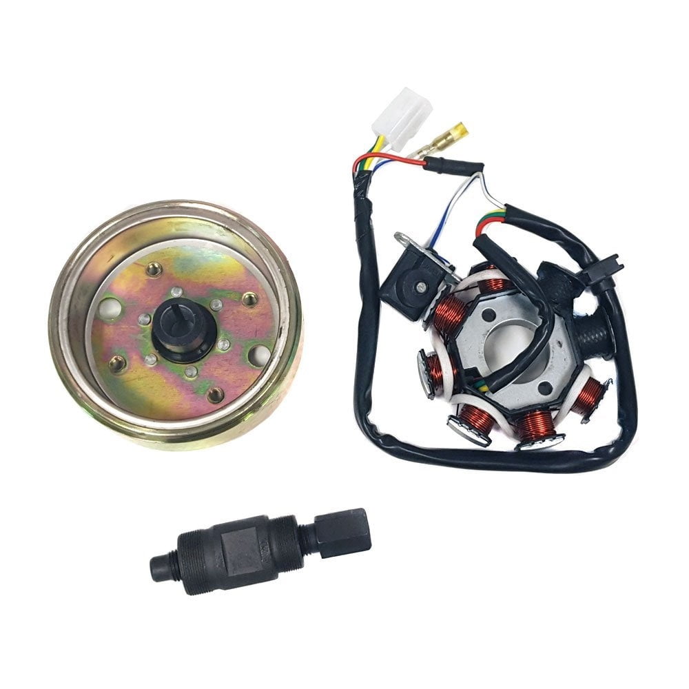 MMG 118S Spikes Red (XXL) - Motorcycle Full Face Helmet Flip-Up Shield DOT Street Legal Comes with two shields, Clear Shield and a Spare Smoked Shield