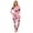 Women, variant on Halloween Pjs, Halloween Family Matching Pajamas Set, Pink Black Cat Ghost Bat Witch Long Sleeve Sleepwear, Graphic Loungewear, Soft Cozy Fun Holiday Nightwear for Parties & Gatherings, 12 M