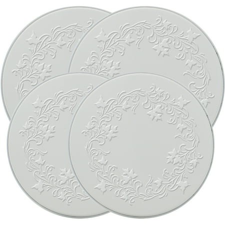 Range Kleen 4-Piece Burner Kover Set, Round, Decorative
