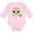 AD-Pink, variant on Inktastic Día de los Muertos Skull with Flower Boys or Girls Long Sleeve Baby Bodysuit