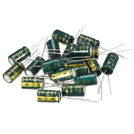 Aluminum Radial Electrolytic Capacitor Low ESR 1000uF 10V 8x14mm 20pcs