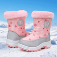 thumbnail image 7 of Apakowa Kids Boys Girls Snow Boots Waterproof Warm Winter Boots Slip Resistant (Toddler/Little Kid), 7 of 7