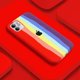 thumbnail image 1 of Rainbow Colored Anti-Fall Flexible Silicone Case for Iphone 12pro Max / 11 X Xr Xs 7/8 Plus 6 6s Gao Jiahui unisex, 1 of 2