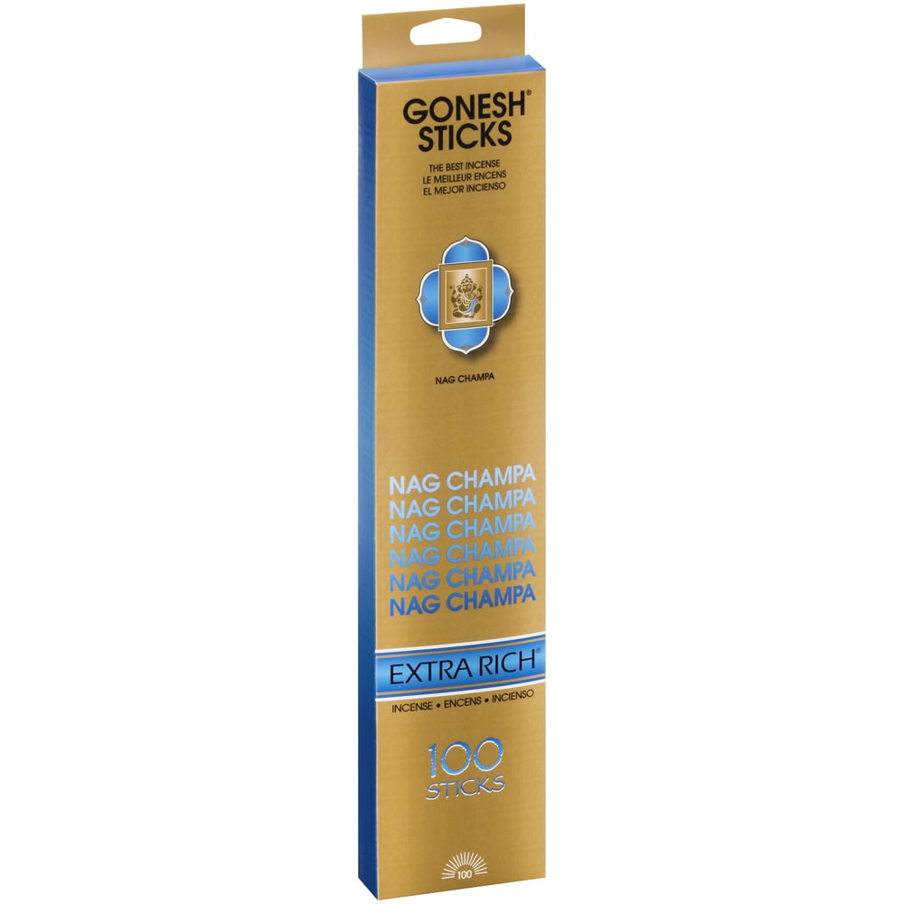 Gonesh® Extra Rich® Nag Champa Incense Sticks 100 ct Pack