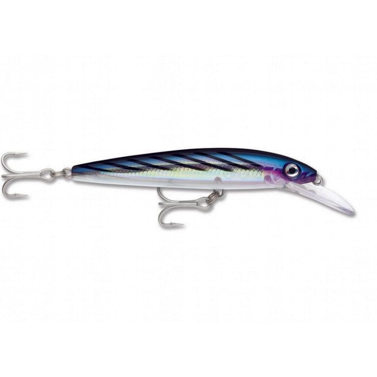Spanish Mackerel Best Saltwater Lures For Shore Fishing SALTWATER LURES 5-1/2 1-1/4oz WIRED TROUGH FLOATING BLUE MACKEREL 4X HOOKS