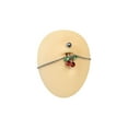 thumbnail image 5 of Belly Chain Navel Ring Surgical Steel Waist with Red Cherry CZ Non-Dangle 14G, 5 of 5