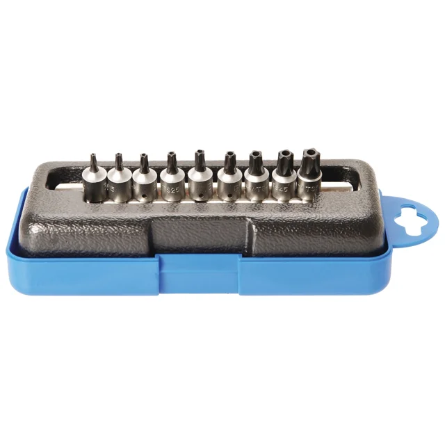 JUEGO DADOS PUNTA 1/4 | TORX PLUS | TS10 - TS50 | BGS 2355