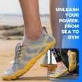 thumbnail image 2 of AUXDIQ Water Shoes Women Men Quick Dry Aqua Shoes Barefoot Beach Swim Shoes, 2 of 6