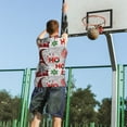 thumbnail image 5 of Naloa Cute Santa Basketball Jersey Reversible Men's Mesh Athletic Sports Shirts Training Practice S-4XLX-Large, 5 of 6
