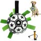 thumbnail image 1 of Juguete para Perros FRANCISCO Balón de Fútbol Estrellas con Pestañas de Agarre Duradero Interactivo, 1 of 7