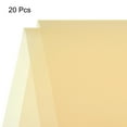 thumbnail image 3 of Unique Bargains Flower Wrapping Fog Paper 22.8x22.8 Inch Waterproof Floral Wrapping Paper Beige 20 Pcs, 3 of 7