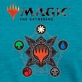 thumbnail image 3 of CafePress - Magic Mana Symbols T Shirt - Womens Tri-blend T-Shirt, 3 of 4