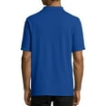 thumbnail image 3 of Hanes Men's X-Temp Short Sleeve Pique Polo Shirt, 3 of 7