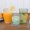 B, variant on JJKBVCLO Acrylic Glass Transparent Pc Beer Glass Plastic Color Restaurant Juice Drink Water Glass Home Creative Fall Proof