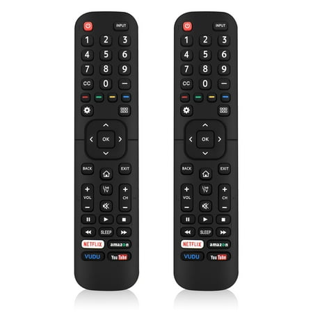 2 Pcs New EN2A27 Universal Remote Control for Hisense LED Smart TV