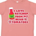 thumbnail image 4 of Inktastic I Love Ketchup from My Head Tomatoes Boys or Girls Toddler T-Shirt, 4 of 5