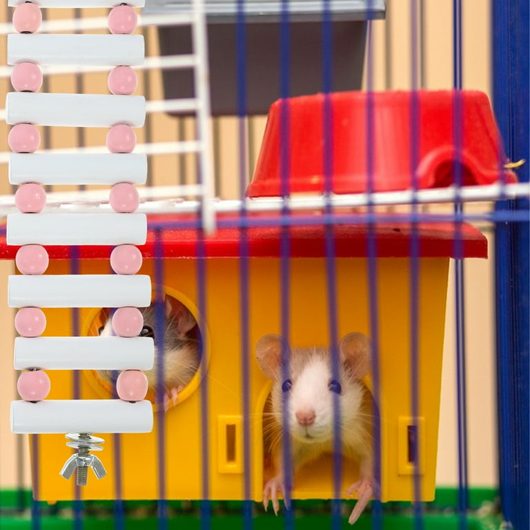 Rat Ladder Bridge Wooden Hamster Climbing Ladder Toy Small Animals Cage Accessories