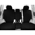 thumbnail image 2 of CalTrend Front 40/20/40 Split Bench Cordura Seat Covers for 2009-2010 Ford F-150-450 - FD354-01CC Black Insert with Black Trim, 2 of 3