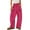 Hot Pink, variant on snilers Wide Leg Pants Women High Waisted Drawstring Pants Lounge Baggy Sweatpants Beach Casual Vacation Trousers with Pockets