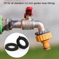 thumbnail image 2 of UPOUART 100Set Round Rubber Washers Seal Waterproof For Hose Connection, 2 of 7