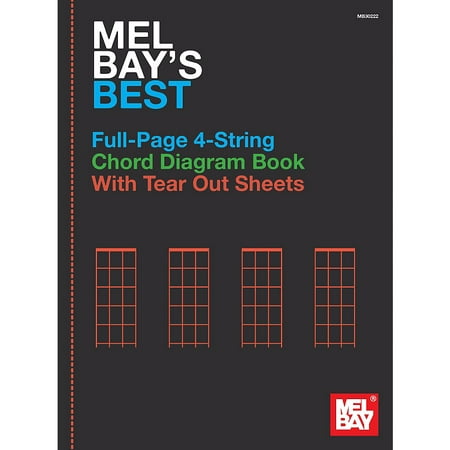 Mel Bay Mel Bay's Best Full-Page 4-String Chord Diagram (Best G String Ass)
