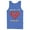Royal Blue, variant on Men's Superman Man of Steel Beveled Logo Tank Top Navy Blue X Large