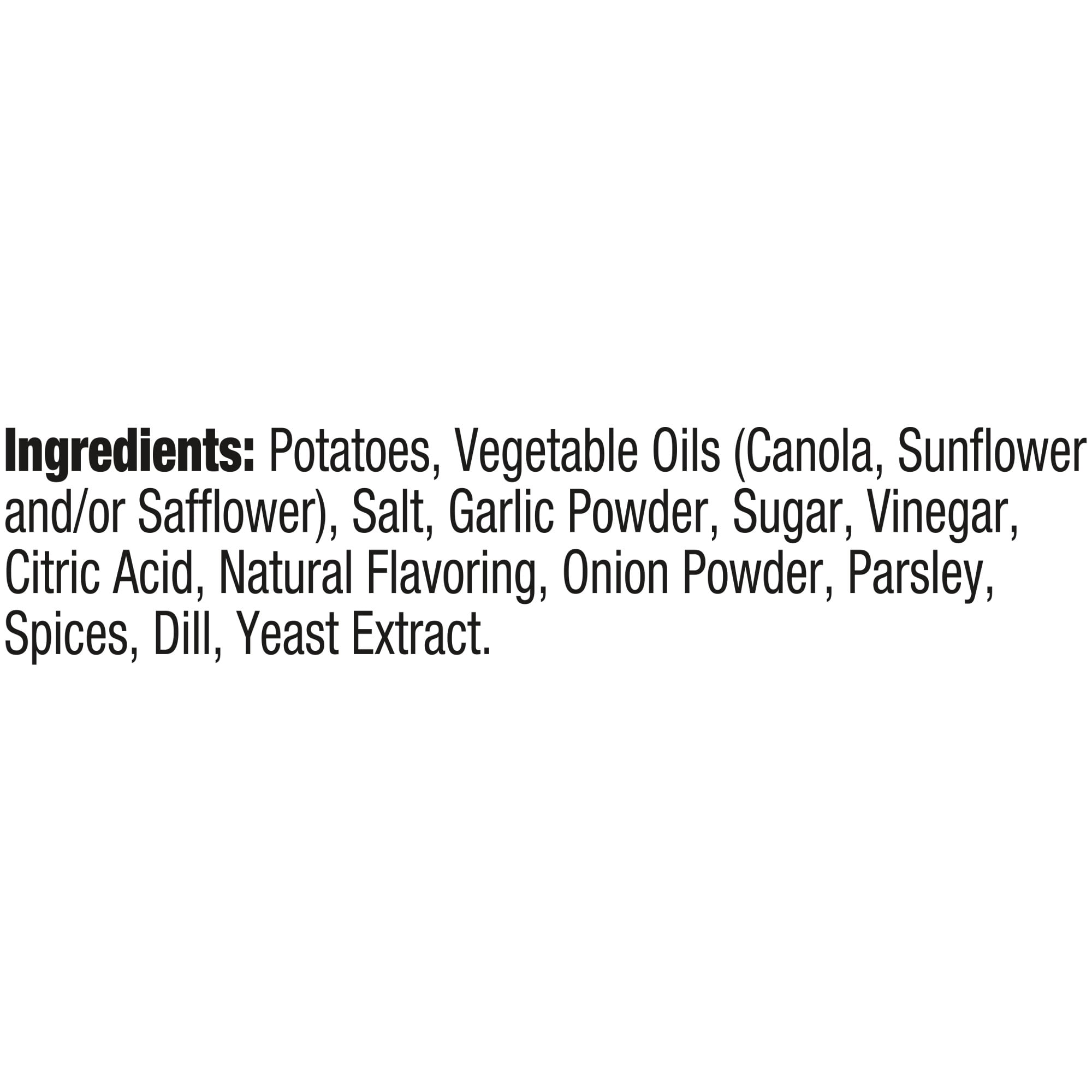 (12 pack) Kettle Brand Potato Chips, Krinkle Cut, Dill Pickle Kettle Chips, 7.5 oz