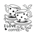 thumbnail image 1 of JJKBVCLO Sticker Living Carved Wall English Valentine's Day Sticker Room Proverbs Bedroom Wall Sticker, 1 of 5