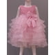 thumbnail image 4 of Vestido de princesa con flores para niña, vestido de bebé con lazo y cuentas, vestido de novia para niña de las flores, minifalda, 4 of 6
