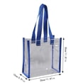 thumbnail image 3 of ibiyuan Clear Tote Bags Small Clear Bag Tote Bag with Handles for Stadium Work Beach Sports Clear Gift Bags, 3 of 4