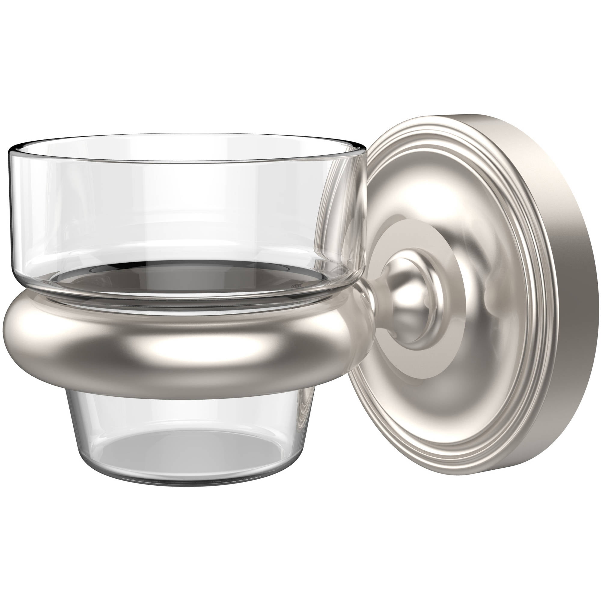 Prestige Regal Collection Wall Mounted Votive Candle Holder in Satin Nickel