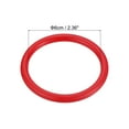 thumbnail image 2 of Uxcell 6cm Plastic Carnival Ringtoss Rings Hoop Party Favor Game, Red 12 Pack, 2 of 5