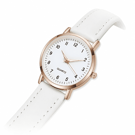 AURENIX 2026 New Luminous Waterproof Watch Ladies Wrist Watch Quartz Watch for Seniors Women with Secondhand for Daily Wear,Home,Travel,Leisure