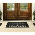 thumbnail image 5 of A1HC Outdoor Doormat 18x48, Natural Rubber, Audrey Rubber Entry Double Door Mat Ideal for Outside Entryway, Dirt Shoe Scraper, 5 of 7